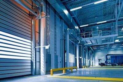 ERP WMS module - warehouse floor