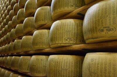 food ERP - parmesan cheese production