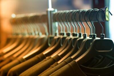apparel ERP - coat hangers